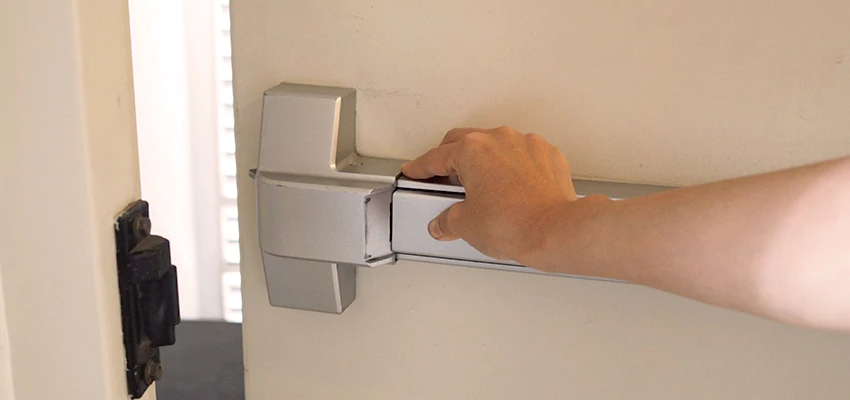 Roller Gate Panic Bar Installation in Riverside, California